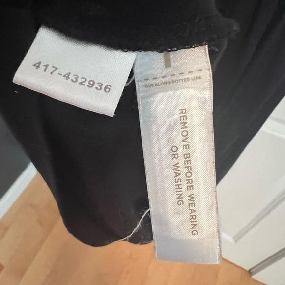 Loft Women’s Sheath Tunic Dress size MP Black Crochet Summer Beachy Casual - Picture 6 of 10